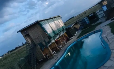 Mambo Game View, Nakuru Kenya | Cabin bedroom with view & Shared Bathroom (08)