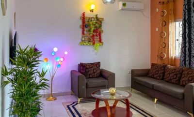 𝐋𝐞𝐬 𝐌𝐞𝐮𝐛𝐥𝐞𝐬 𝐂𝐡𝐢𝐜𝐬, Douala Cameroon | Bonamoussadi Furnished Apartment 001