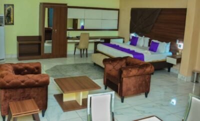Top Rank Hotel Galaxy Asaba, Nigeria | Suite Room